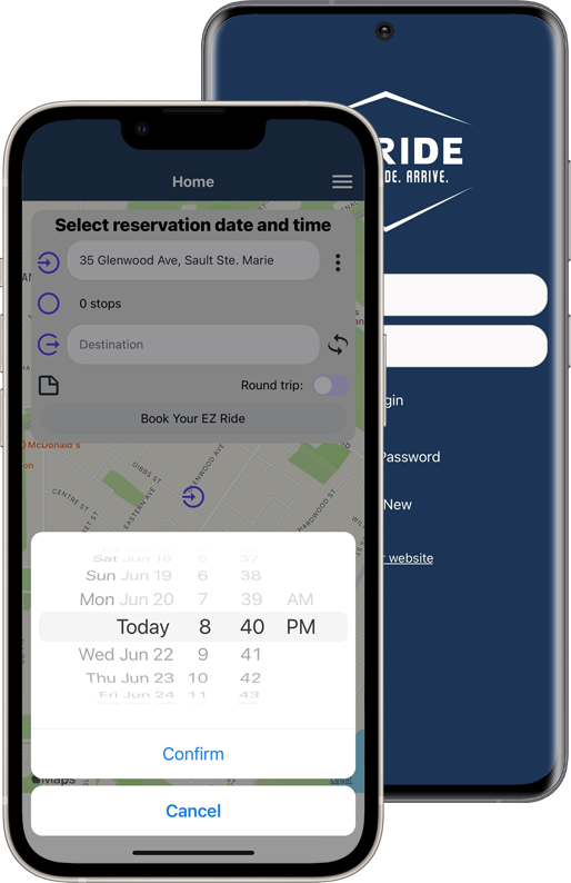 EZ Ride iPhone and Android preview